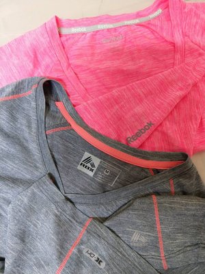 【全新品】REEBOK運動品牌  優質排汗運動上衣M號~2件合售