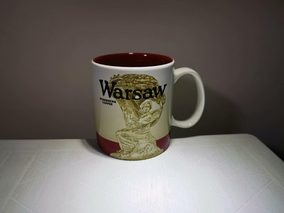 華沙 星巴克 典藏 icon 波蘭 城市杯 馬克杯 咖啡杯