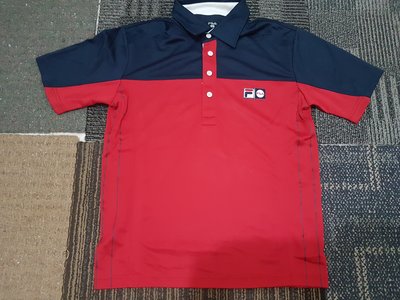 (879) FILA 短袖POLO衫  M