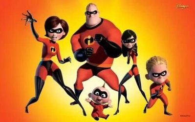高清卡通電影：超人特攻隊/超人總動員The Incredibles 1DVD 國英雙語