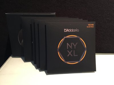 【反拍樂器】D'addario NYXL 10-46 Nickel Wound 電吉他弦 免運費Daddario 五包裝