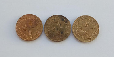 香港1980年大一毫硬幣 伊二女王