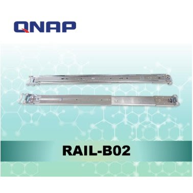 台灣公司貨 QNAP 威聯通 RAIL-B02 滑軌 NAS專用