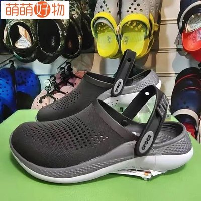 限時特惠 Crocs 卡駱馳 洞洞鞋 夏季新款LiteRide360速乾男女沙灘涼拖鞋206708~萌萌好物