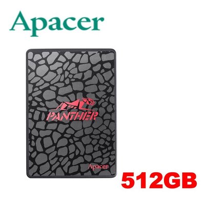Apacer AS350 512GB 固態硬碟 宇瞻 2.5吋 SSD