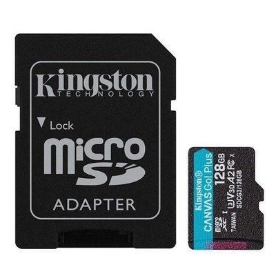【台中自取】金士頓 KINGSTON SDCG3/128GB 128G microSDXC Canvas TF 記憶卡/終身保固