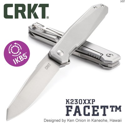 【IUHT】CRKT FACET 折刀(#K230XXP)