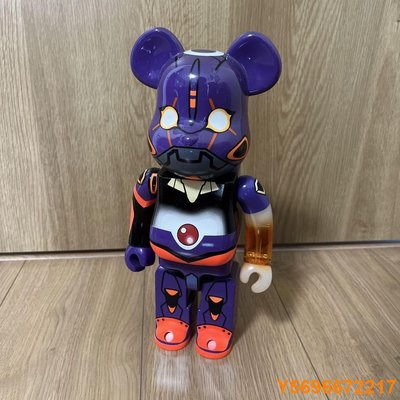 布袋小子BE@RBRICK Bearbrick 庫柏力克熊 新世紀福音戰士 初號機 400% mercari 日本直送 二