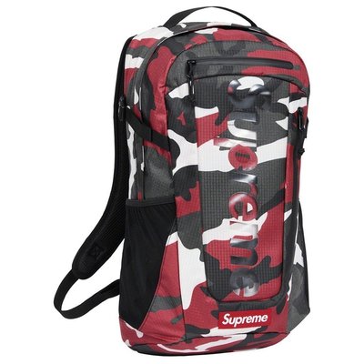 Koala海購 Supreme 21SS 50th Backpack 後背包 背包 紅迷彩 藍色