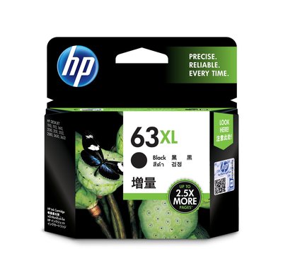 (含稅價) HP F6U64AA F6U64A 63XL號 全新原廠高容量黑色墨水匣