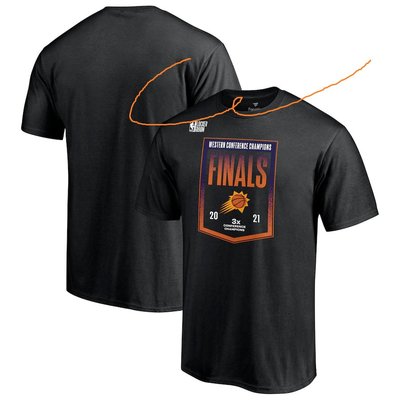 最新【空運正品】2021 NBA 總冠軍賽 sun 鳳凰城太陽 短袖上衣 t-shirt 西區冠軍 衣服 T恤