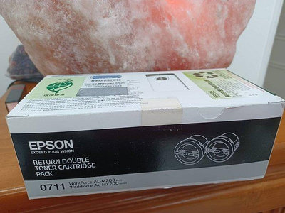 ☆呈運☆2016年EPSON S050711 雙包裝原廠碳粉匣=S050709*2顆 適用:M200/MX200系列