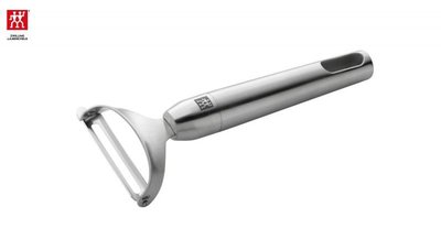 德國 Zwilling 雙人Y型-不鏽鋼柄 刨絲削皮刀 刨刀  TWIN Pure Steel#37501-000