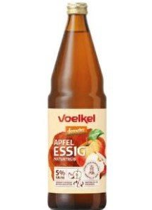 Voelkel 維可蘋果醋750ml/瓶~@超商限2瓶 #未過濾 新鮮水果鮮榨入瓶，非濃縮果汁還原