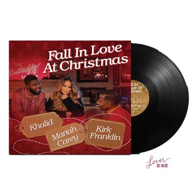 Mariah Carey Fall In Love At Christmas 黑膠唱片 LP