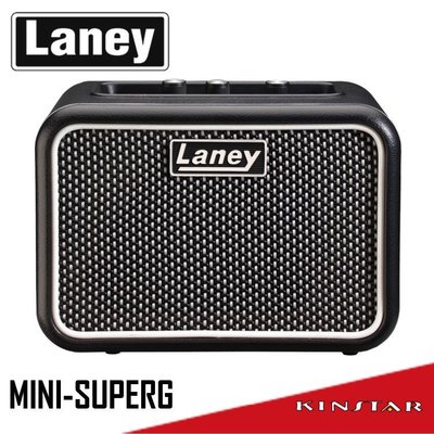 【金聲樂器】Laney MINI-SUPERG 迷你小音箱 可用電池