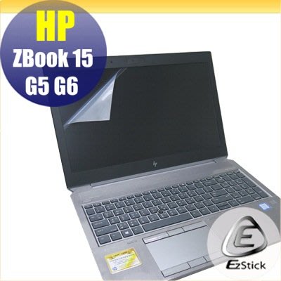 【Ezstick】HP ZBook 15 G5 G6 適用 靜電式筆電LCD液晶螢幕貼 (可選鏡面或霧面)