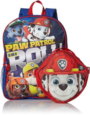 現貨 美國帶回 正版 PAW Patrol 汪汪隊立大功 兒童後背書包＋午餐袋 後背包 旅行背包 生日禮