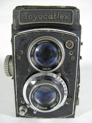 [銀九藝]  早期 日本 Toyoca Elex 相機 古董相機