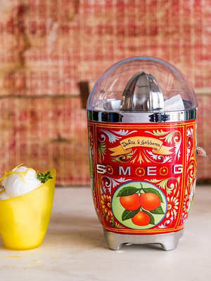 意大利斯麥格SMEG TSF01限量珍藏版復古多士爐熱水壺榨汁機咖啡機