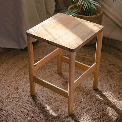實木凳子方凳客廳餐桌板凳高腳吧臺凳簡約換鞋凳臥室坐凳民宿