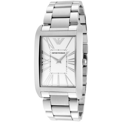 【金台鐘錶】ARMANI 亞曼尼 羅馬簡約時尚腕錶 AR2036 精美錶盒 推薦男錶