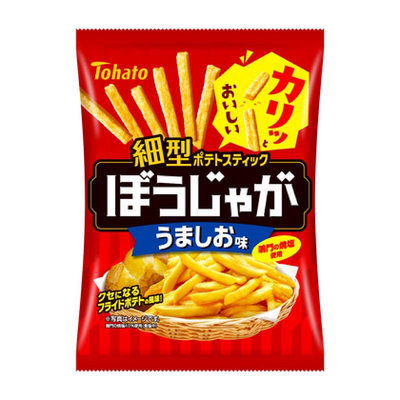 「日本進口」 Tohato東鳩 細型薯條(甘鹽風味)58g