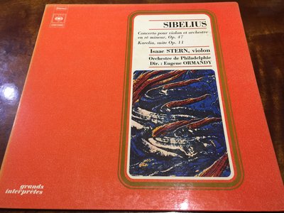 Sibelius / Violin Concerto &amp; Karelia OP.11 / Stern &amp; Ormandy