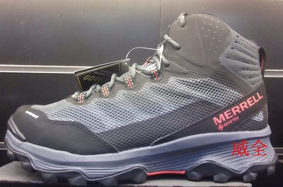 【威全全能運動館】MERRELL Speed Strike Mid健行登山鞋 現貨保證正品公司貨 男款J066988