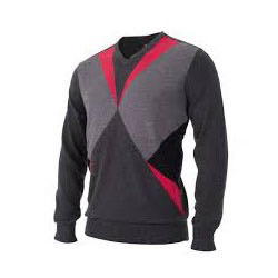 IJP（免運費） 男V領長袖毛衣 ,#K101-153 炭黑色XL(高爾夫品牌）美麗諾羊毛
