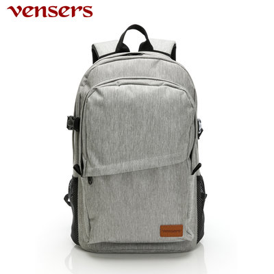 【vensers】都會風後背包(RC802802淺灰)