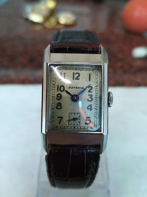 瑞士原裝Juvenia尊皇手上鏈機械醫師錶 約1935年產 極罕見自製機芯