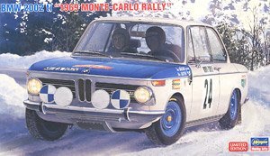 長谷川 1/24拼裝車模 BMW 2002ti 1969 Monte Carlo Rally 20332