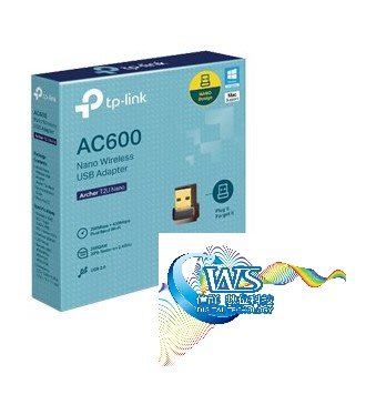 TP-LINK Archer T2U Nano(US) AC600 無線微型 USB 網路卡 版本:1
