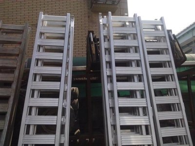 爬坡道鋁梯(高荷重 3頓~6頓) 鋁合金坡道,怪手鋁梯,農機鋁梯,重機鋁梯