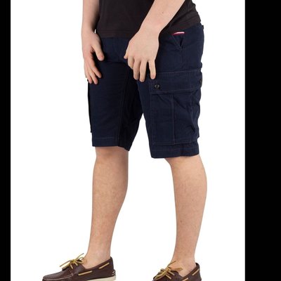 Tommy Hilfiger cargo shorts 深藍工作短褲 口袋 休閒褲 全新正品