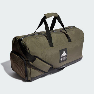 ADIDAS 大容量旅行袋 訓練背包 運動訓練 旅行包 輕量 輕防水 可手提 側背 軍綠  IL5754