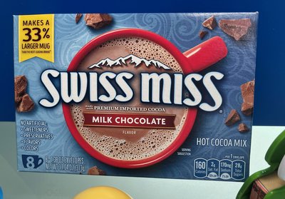 Swiss Miss 牛奶巧克力熱可可粉 313g (39.1g x 8入)一盒