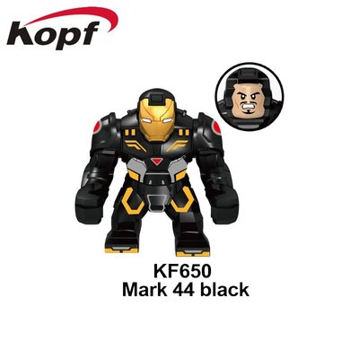 【積木班長】KF650 浩克破壞者 黑 鋼鐵人 鋼鐵俠 反浩克 超級英雄 人偶 袋裝/相容 樂高 LEGO 積木