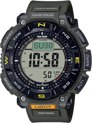 日本正版 CASIO 卡西歐 PROTREK PRG-340-3JF 手錶 男錶 太陽能充電 日本代購