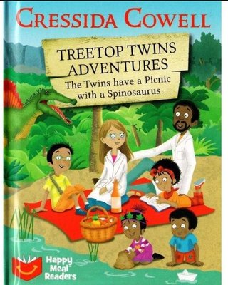 [送贈品] 麥當勞Treetop Twins Adventures 7 (單冊)兒童餐恐龍童書雙語讀本 外裝有彩繪痕跡