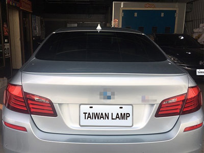 《※台灣之光※》全新 BMW F10 升級M5款 素材尾翼 鴨尾 535D 520I 523I 528I ABS材質