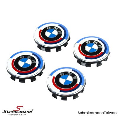 Schmiedmann TW - 原廠BMW 50週年 輪圈中心蓋 (56MM)