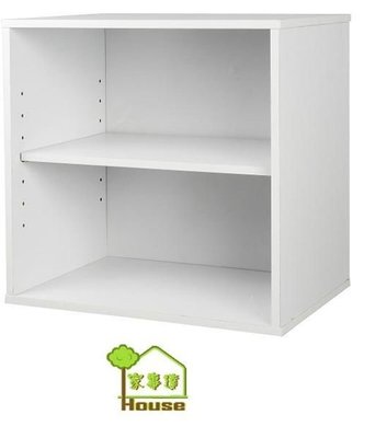 [ 家事達 ] SA-#1430: 魔術方塊開放收納櫃 (白色)/ 個 特價 空櫃 書櫃 書架