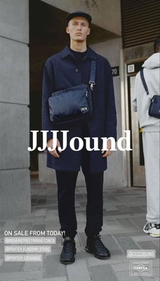日本 PORTER × JJJJound PASSPORT BAG(M) 381-16847。太陽選物社