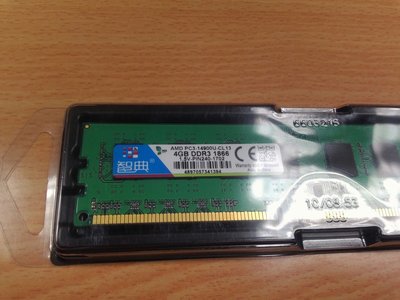 DDR3 1866 桌上型電腦記憶體 單條 4GB