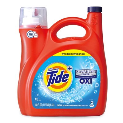 【Kidult 小舖】Tide 汰漬 OXI 亮白護色洗衣精 4.43公升 x 2 罐《Costco好市多線上代購》