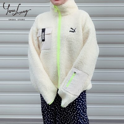 【Luxury】韓國 PUMA TRAIL SHERPA FZ JACKET W 羊毛外套 女款 泫雅代言 保暖外套