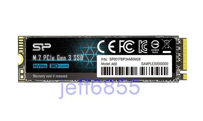 全新公司貨_廣穎SP P34A60 256G / 256GB SSD(M.2/PCIe 高速固態硬碟,有需要可代購)