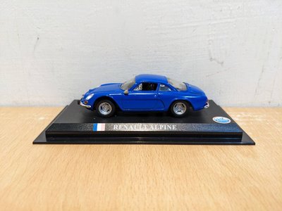 ~ 阿開王 ~ Delprado Renault Alpine 1/43 雷諾 跑車 藍